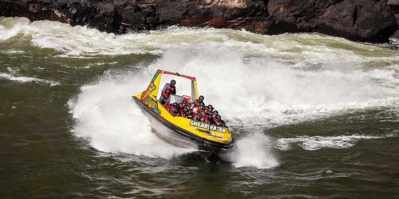 Victoria Falls jet boat tour